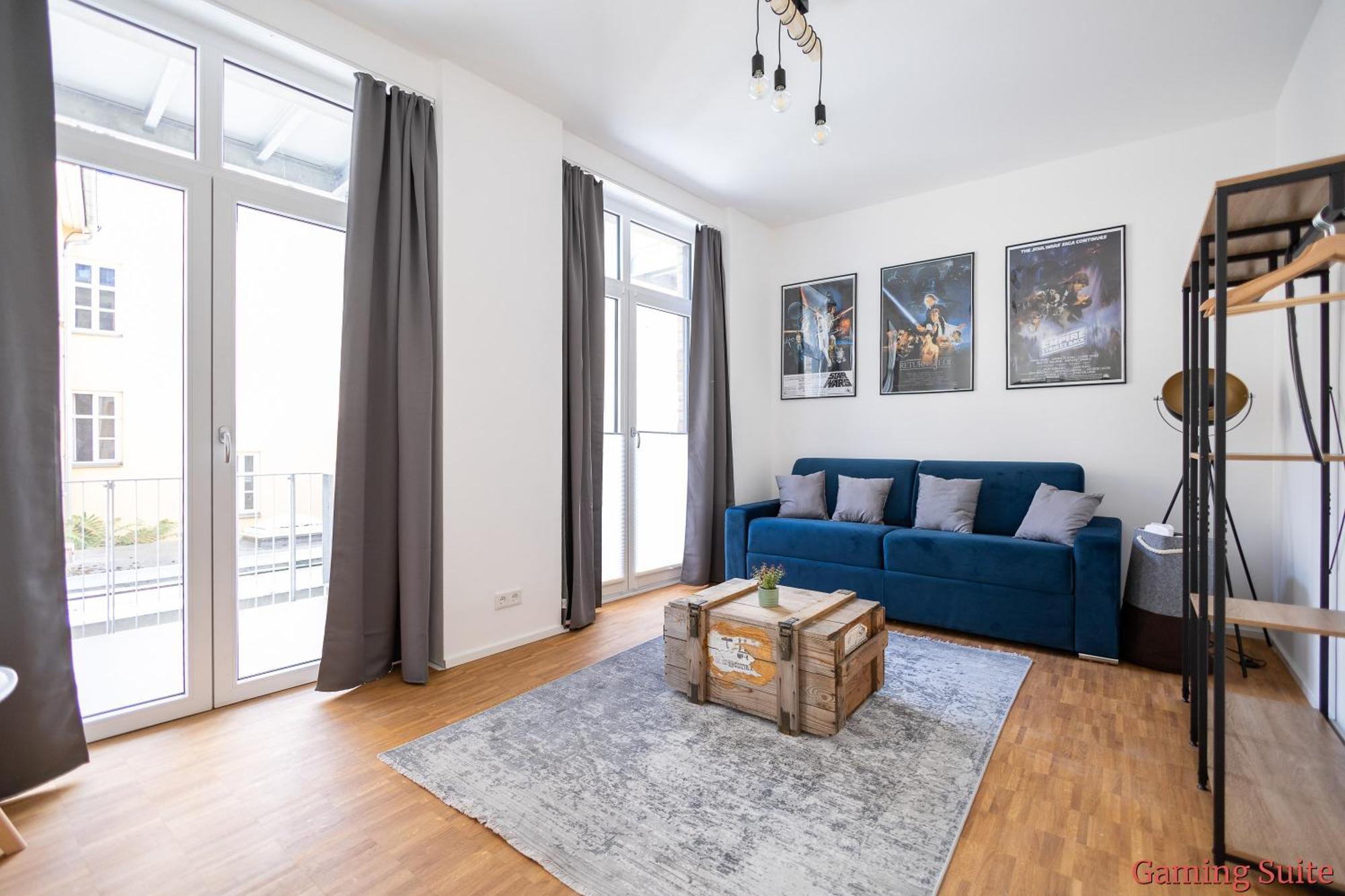 Ko-Living - Beatles Und Banksy Suites & Studios Am Eselsbrunnen - Altstadt - Kueche Halle  Dış mekan fotoğraf